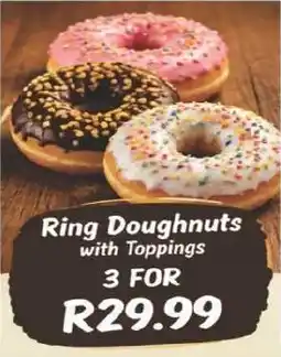 Frontline Ring Doughnuts with Toppings offer