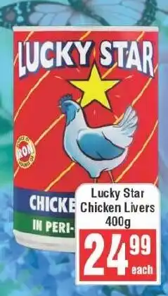 Frontline Lucky Star Chicken Livers offer