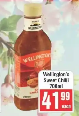 Frontline Wellington's Sweet Chilli offer