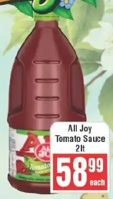Frontline All Joy Tomato Sauce offer