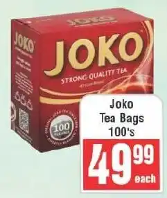 Frontline Joko Tea Bags offer