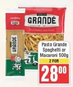 Frontline Pasta Grande Spaghetti or Macaroni offer