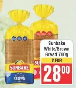 Frontline Sunbake White/Brown Bread offer
