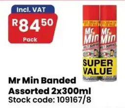 Africa Cash and Carry Mr Min Banded Assorted offer
