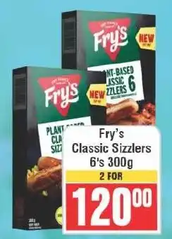 Frontline Fry's Classic Sizzlers offer