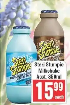 Frontline Steri Stumpie Milkshake offer