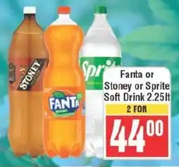 Frontline Fanta or Stoney or Sprite Soft Drink offer