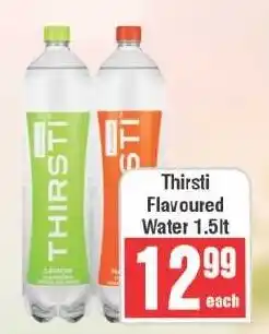 Frontline Thirsti Flavoured Water offer