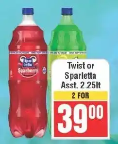 Frontline Twist or Sparletta Assorted offer