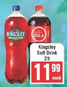 Frontline Kingsley Soft Drink offer