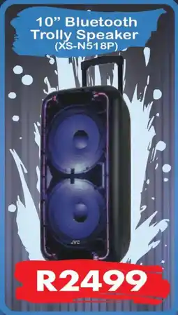 President Hyper JVC 10" Bluetooth Trolley Speaker (XS-N518P) offer