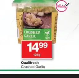 Checkers Qualifresh Crushed Garlic offer