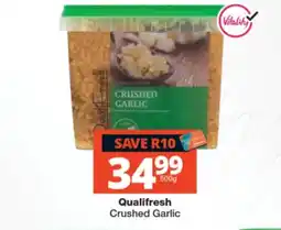 Checkers Qualifresh Crushed Garlic offer