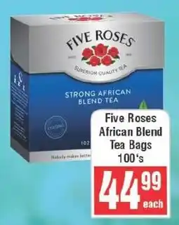Frontline Five Roses African Blend Tea Bags offer