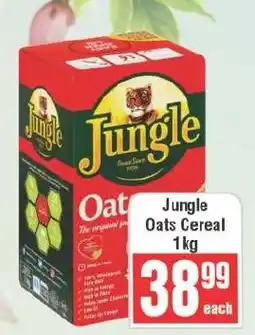 Frontline Jungle Oats Cereal offer