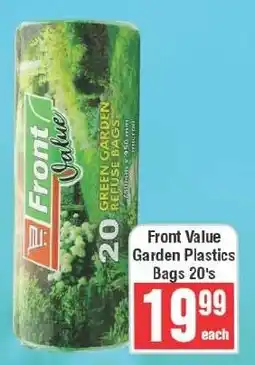 Frontline Front Value Garden Plastics Bags 20's offer
