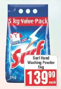 Frontline Surf Hand Washing Powder offer