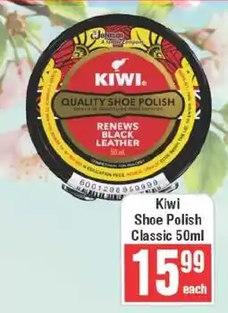 Frontline Kiwi Shoe Polish Classic offer