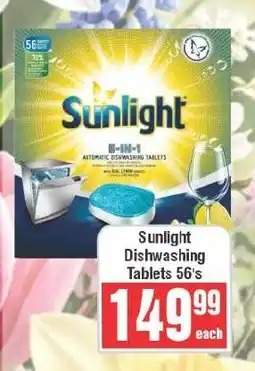 Frontline Sunlight Dishwashing Tablets offer