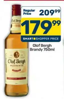 Pick n Pay Olof Bergh Brandy 750ml offer