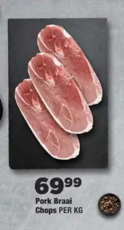 OK Foods PORK BRAAI CHOPS offer