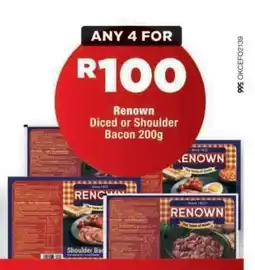 OK Foods Renown Diced or Shoulder Bacon 200g offer