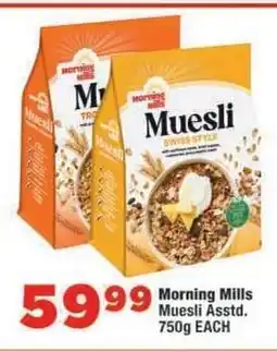 OK Foods Morning Mills Muesli Asstd offer