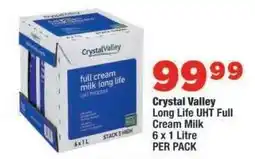 OK Foods Crystal Valley Long Life UHT Full Cream Milk offer