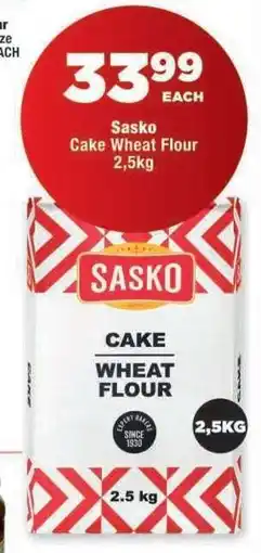 OK Foods Sasko Cake Wheat Flour 2.5kg offer