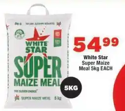 OK Foods White Star Super Maize Meal-5Kg Each offer