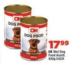 OK Foods OK Wet Dog Food Assorted offer