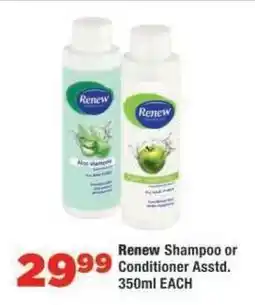 OK Foods Renew Shampoo or Conditioner Asstd offer