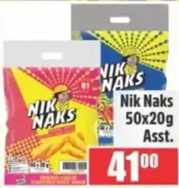 Devland Cash And Carry Nik Naks Assorted offer