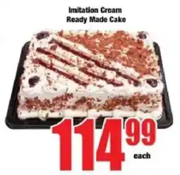 Boxer Imitation Cream Ready Made Cake offer