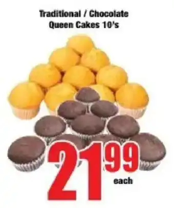 Queen Cakes 10's
