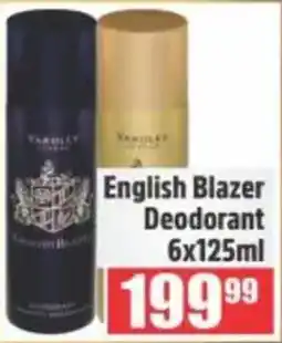 Devland Cash And Carry Yardley English Blazer Deodorant offer