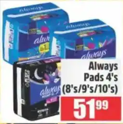 Devland Cash And Carry Always Pads 4's offer