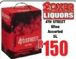Boxer Boxer Liquors 4th Street Wine Assorted offer