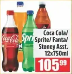 Devland Cash And Carry Coca Cola/ Sprite/ Fanta/ Stoney Assorted offer