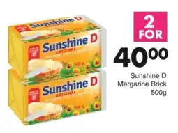 Save Hyper Sunshine D Margarine Brick offer