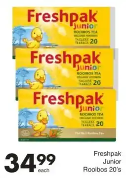 Save Hyper Freshpak Junior Rooibos Tea offer