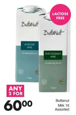 Save Hyper Buttanut Milk 1lt Assorted offer