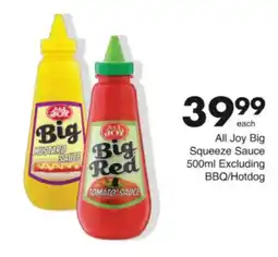 Save Hyper All Joy Big Squeeze Sauce offer