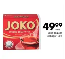 Save Hyper Joko Tagless Teabags offer