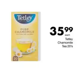 Save Hyper Tetley Chamomile Tea 20's offer