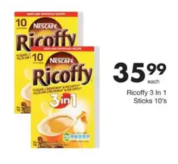 Save Hyper Nescafe Ricoffy 3 In 1 offer