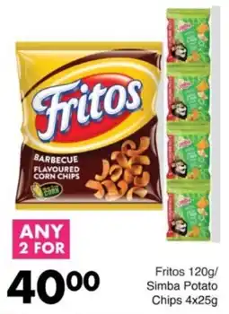 Save Hyper Fritos Barbecue Flavoured Corn Chips offer