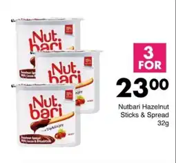 Save Hyper Nutbari Hazelnut Sticks & Spread offer