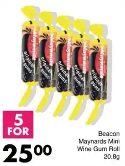 Save Hyper Beacon Maynards Mini Wine Gum Roll offer