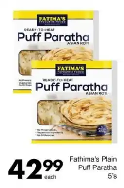 Save Hyper Fatima's Plain Puff Paratha offer